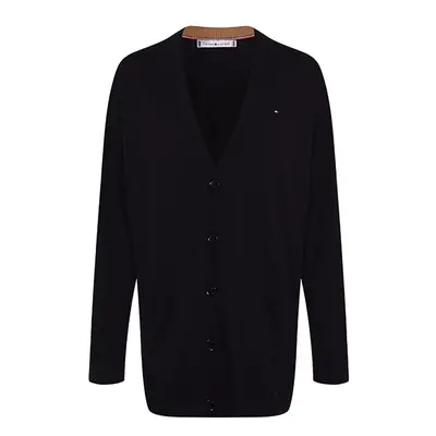 Tommy Hilfiger Cardigan - SOFT COTTON CARDI LS black