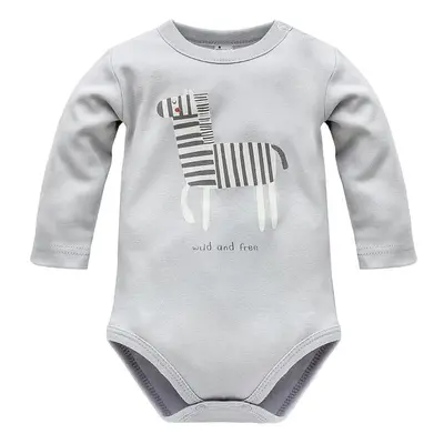 Pinokio Kids's Wild Animals Longsleeve Bodysuit