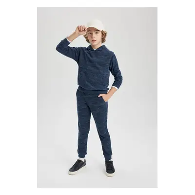 DEFACTO Boy's Waist Tie Elastic Leg Pocket Jogger Sweatpants