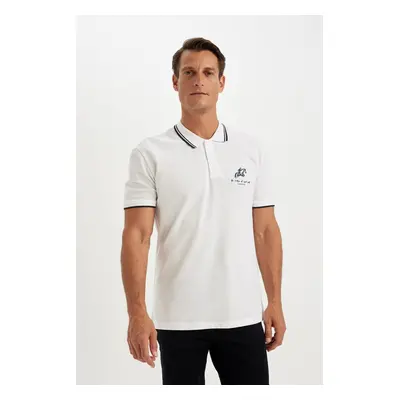 DEFACTO New Regular Fit Short Sleeve Pique Polo T-Shirt