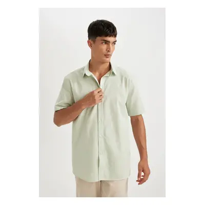 DEFACTO Regular Fit Cotton Short Sleeve Shirt