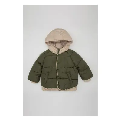 DEFACTO Baby Boy Waterproof Hooded Puffer Jacket