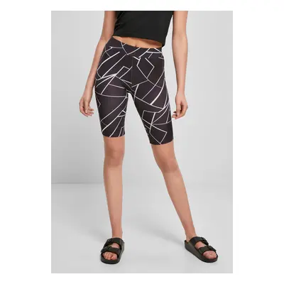 Dámské kraťasy AOP Cycle Shorts 2-Pack geometric black+black