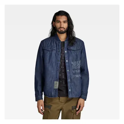 G-STAR Jacket - Lt wt craser oz denim blue