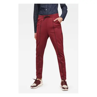 G-STAR Sweatpants - Lanc skinny track pant wmn burgundy