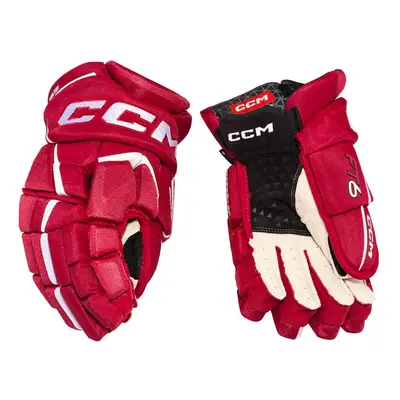 Hokejové rukavice CCM JetSpeed FT6 Red/White