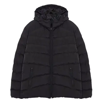 Trendyol Black Regular Fit Winter Puffer Jacket