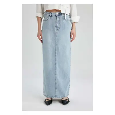 DEFACTO Long Fit Jean Long Skirt