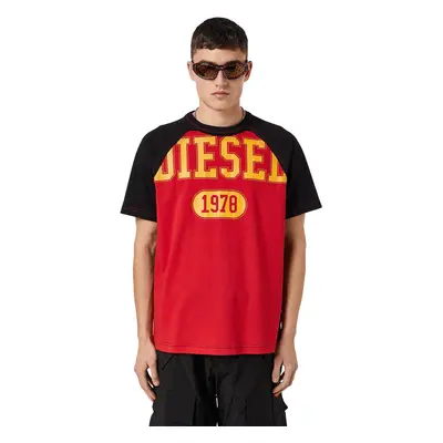 Diesel T-shirt - T-RAGLEN T-SHIRT multicolor