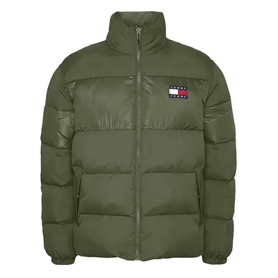 Tommy Jeans Jacket - TJM TONAL COLORBLOCK PUFFER green