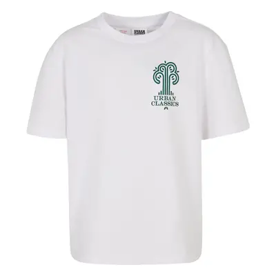 Boys Organic Tree Logo Tee bílé