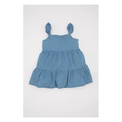 DEFACTO Baby Girl Strappy Jean Dress