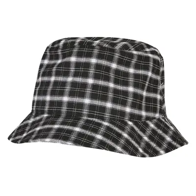 Check Bucket Hat černo/šedá