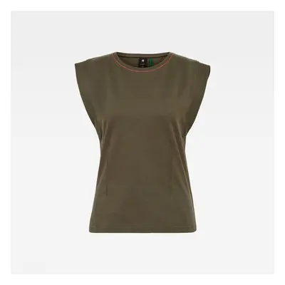 G-STAR Top - Waisted Top Green