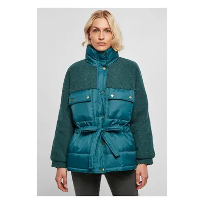 Dámský jaspis Sherpa Mix Puffer Jacket