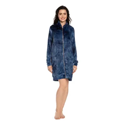 Effetto Woman's Housecoat Navy Blue