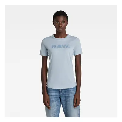 G-STAR T-shirt - RAW. Slim R T WMN Blue