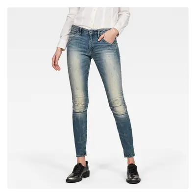 G-STAR Jeans - Mid Skinny wmn blue-grey