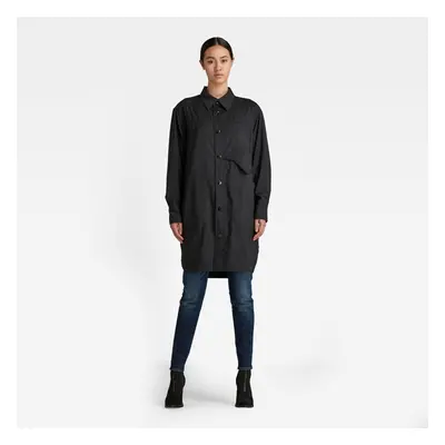 G-STAR Shirt - Long millery overshirt grey