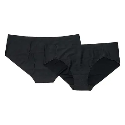 Dámské kalhotky Endurance Aiswood Seamless Hipster 2-pack černé, XXS/XS