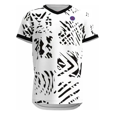 Chlapecké tričko BIDI BADU Melbourne V-Neck Junior Tee White/Black