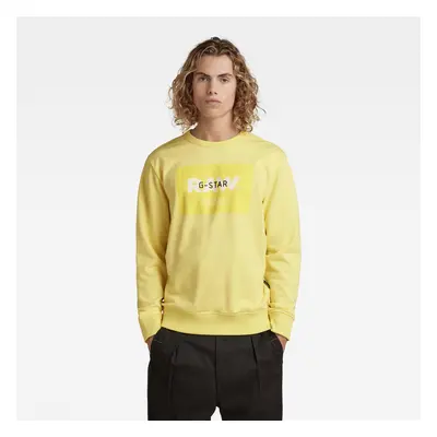 G-STAR Sweatshirt - Originals logo sw yellow