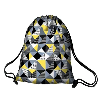 Bertoni Unisex's Backpack Mellange Yellow