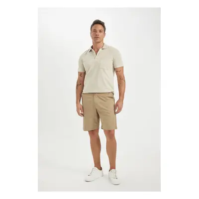 DEFACTO Regular Fit Gabardine Bermuda Shorts