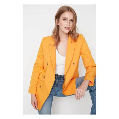 Dámské sako Trendyol TWOSS21CE0012/ORANGE