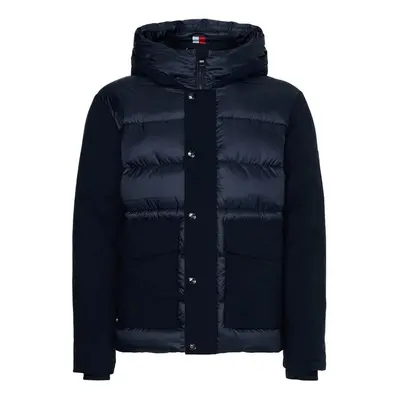 Tommy Hilfiger Jacket - TECH MIX MEDIA HOODED JACKET blue