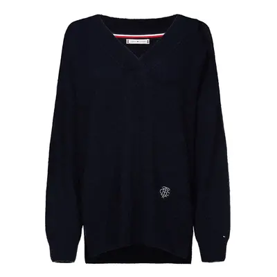 Tommy Hilfiger Sweater - CANDACE V-NK SWTR black