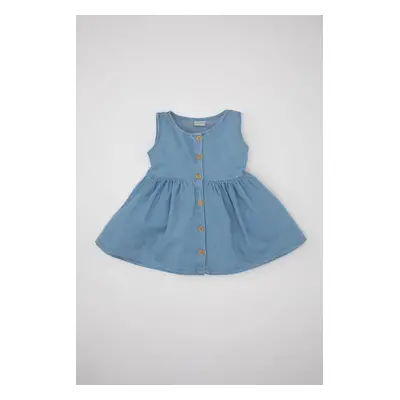 DEFACTO Baby Girl Sleeveless Jean Dress