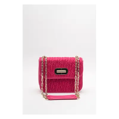 Tommy Hilfiger Handbag - TURNLOCK CROSSOVER QUILT pink