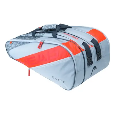 Taška na rakety Head Elite 12R Grey/Orange