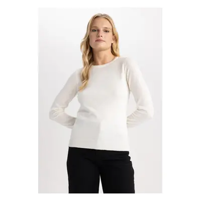 DEFACTO Regular Fit Crew Neck Basic Knitwear Sweater