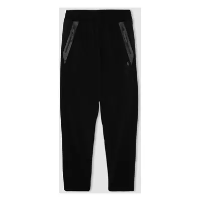 DEFACTO Fit Woven Trousers Standard Fit Double Pocket Standard Leg