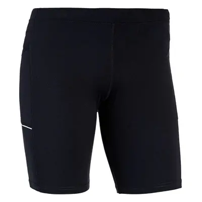 Trenky Endurance Seilin Unisex Short Running Tights XQL Black