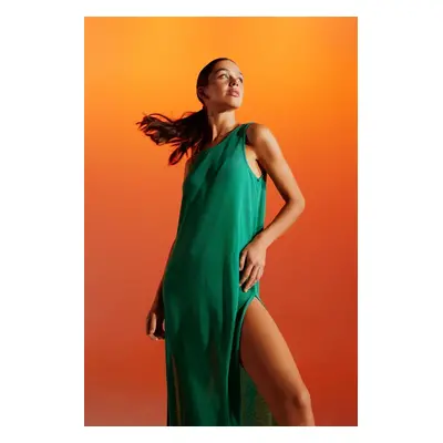 DEFACTO Fall In Love Mesh Look Beach Dress