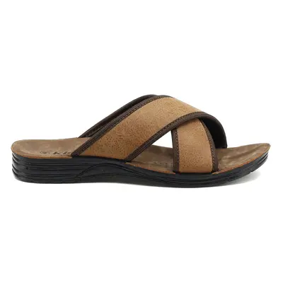 KINETIX Linnes 2Fx Brown Man Outdoor Slippers