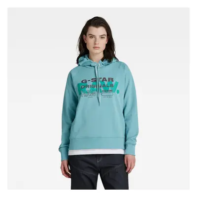 G-STAR Sweatshirt - Raglan raw originals hdd sw wmn blue