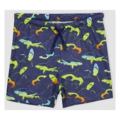 DEFACTO Boys' Shark Patterned Swimsuit