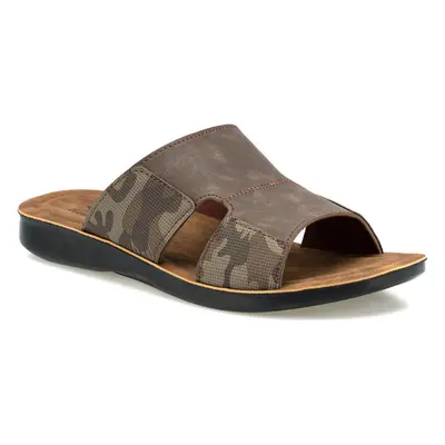 KINETIX Reston Brown Man Slipper