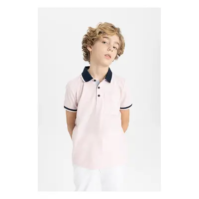 DEFACTO Boys Pique Short Sleeve Polo T-Shirt