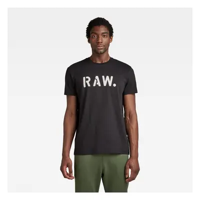 G-STAR T-shirt - Stencil RAW r t black