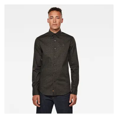 G-STAR Shirt - Dressed super slim shirt l\s asphalt