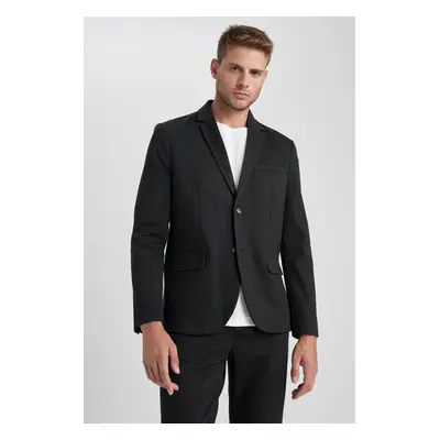 DEFACTO Modern Fit Jacket Collar Button-Down Blazer Jacket