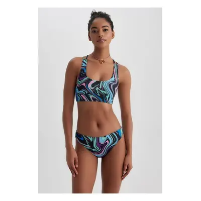 DEFACTO Fall In Love Regular Fit Tie-dye Bikini Bottom