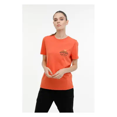 Lumberjack WL VINA-B 11OD15 3FX ORANGE Woman Sleeve T-Sh