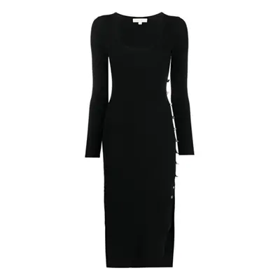 Michael Kors Dress - ECO BUTTON SLT MIDI DRS black