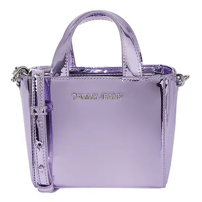 Tommy Jeans Handbag - TJW MIRROR MINI TOTE purple